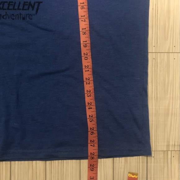 3/25 🌻 Large Blue Tee- Bill & Ted - Picture 8 of 9